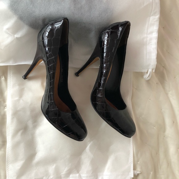 Giuseppe Zannotti patented crocodile like leather - Picture 6 of 8